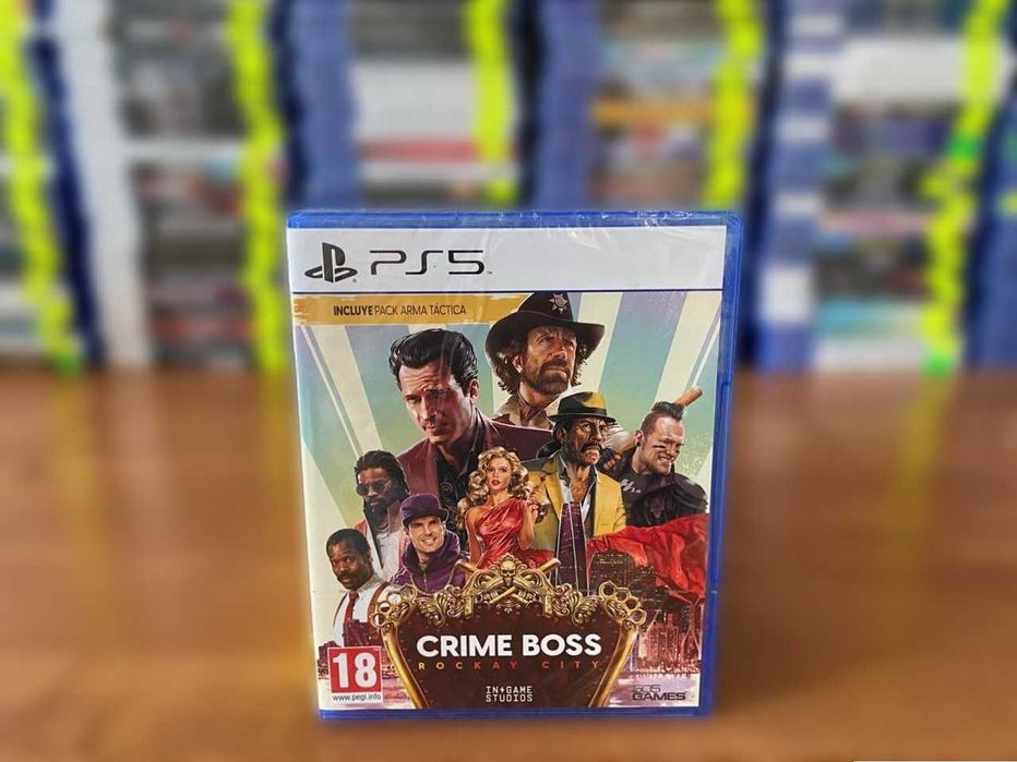 Новый Crime Boss: Rockay City PS5 Пс 5 Большой Выбор Игр