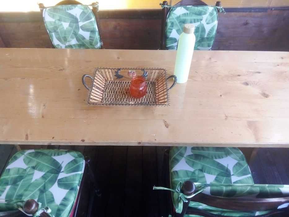 Дава под наем  озаведено бунгало до брега в Карияни-2500 евро/12 м.