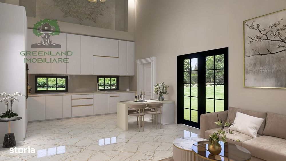 CASA PREMIUM PARTER, 4 camere, 2 bai, 138mp, teren 400mp, BUCIUM-VISAN