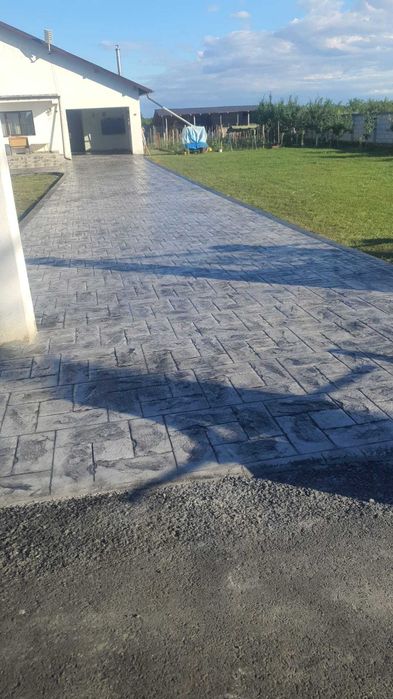 #beton amprentat # pavaj din beton amprentat#