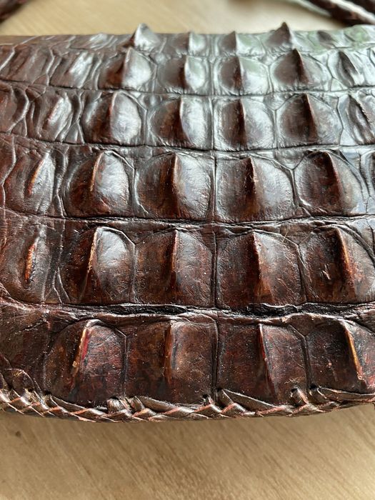 Сумка из крокодиловой кожи