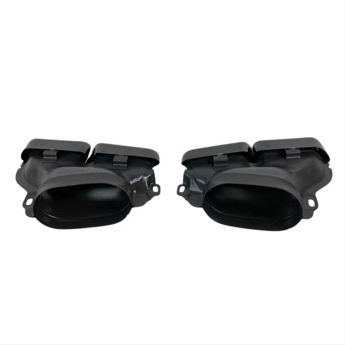 Черни AMG Накрайници за Mercedes E-Class W212 и S-Class W222 – Gloss Black