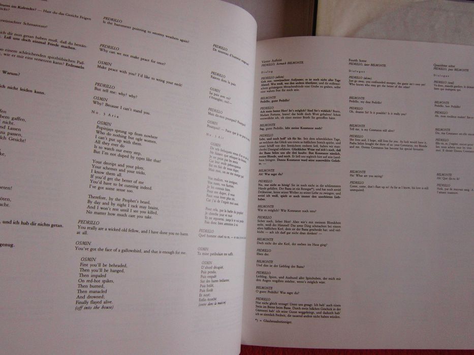 vinil Mozart  Răpirea din Serai, Germania 1986 Nikolaus Harnoncourt