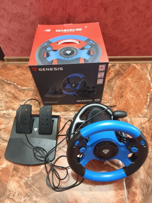 Геймърски волан с педали