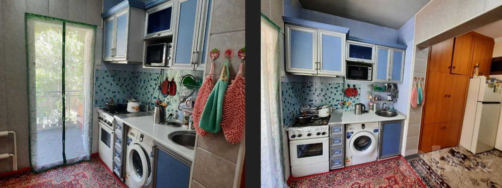 3 хонали квартира Чор-Суда тезда сотилади.