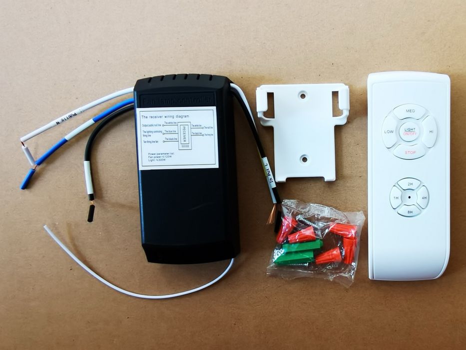 Универсальный пульт ДУ и приемник для люстры вентилятора