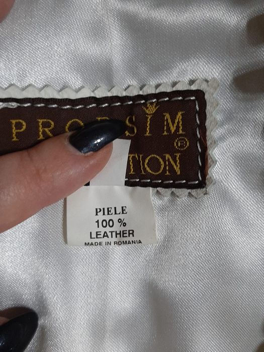 Geaca de dama din piele naturala romaneasca