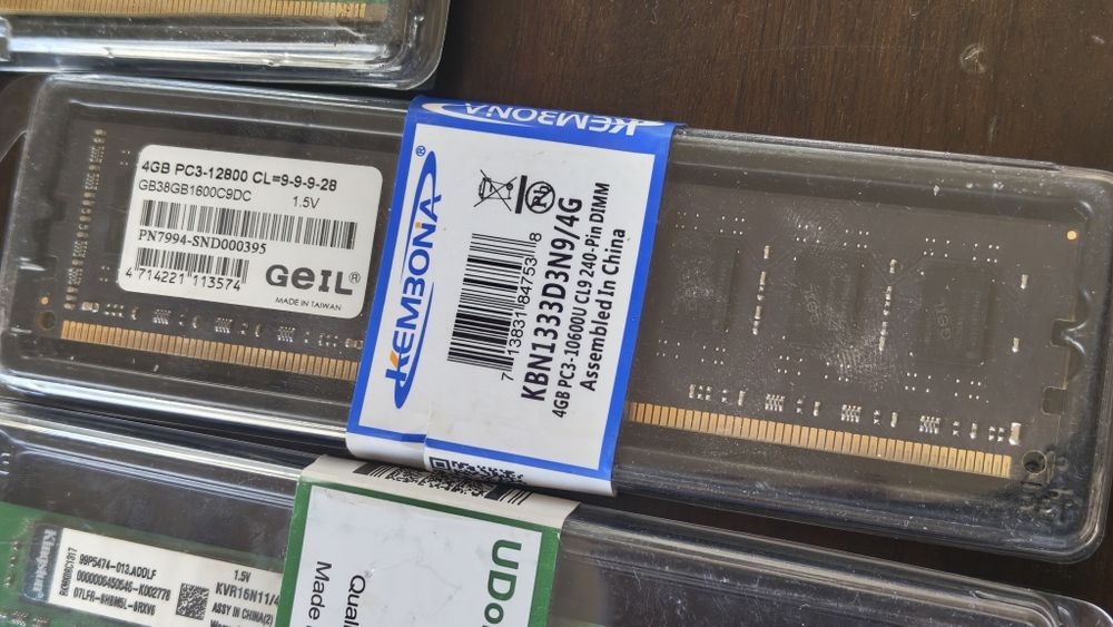 Оперативная память ОЗУ ддр3 DDR3 4/8GB