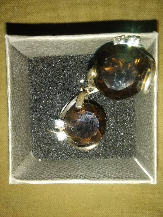 Серги серебро 925 проба СССР