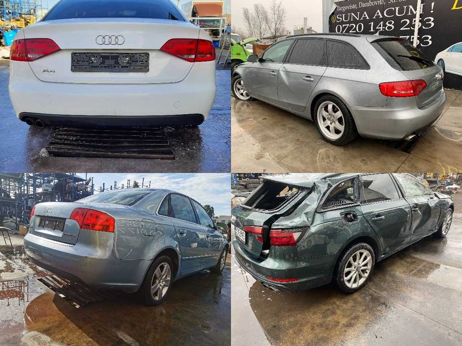 Dezmembreaz audi A4 b7/audi a4 b8/audi s4 b9/audi a4 break/