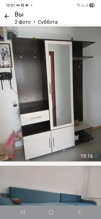 Продаю прихожку и диван