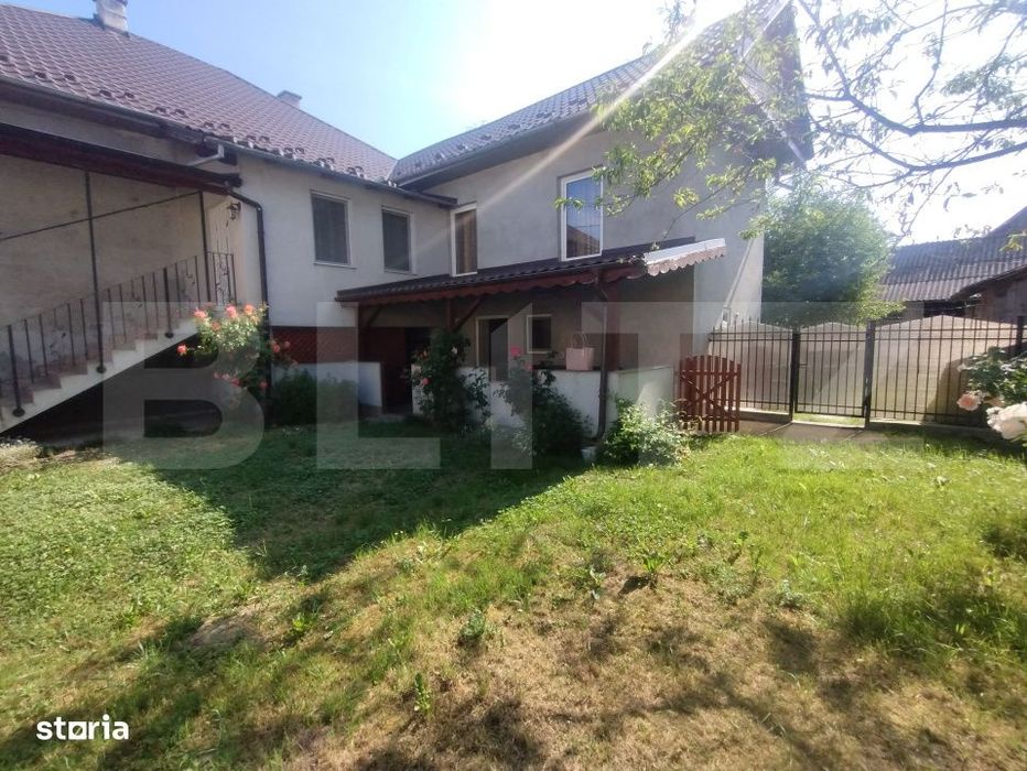 Casa 3 camere, 100mp si spatiu comercial, teren 513 mp, zona Budacul d