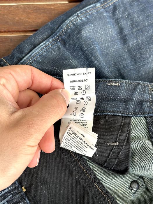 Дънкова пола G-Star Raw (Spark Mini Skirt) - размер 30, Много добро състояние