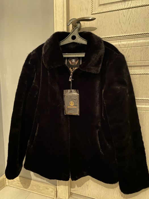 Шуба мужская с мехом