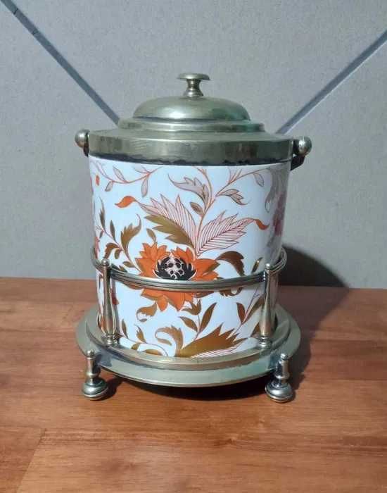 Vas antic victorian pentru biscuiți si dulciuri