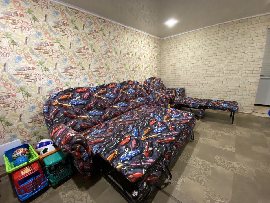 Диван с креслом раскладной