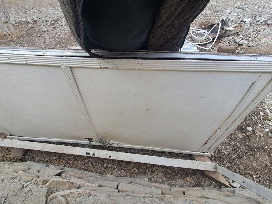 Железный дверь б/у