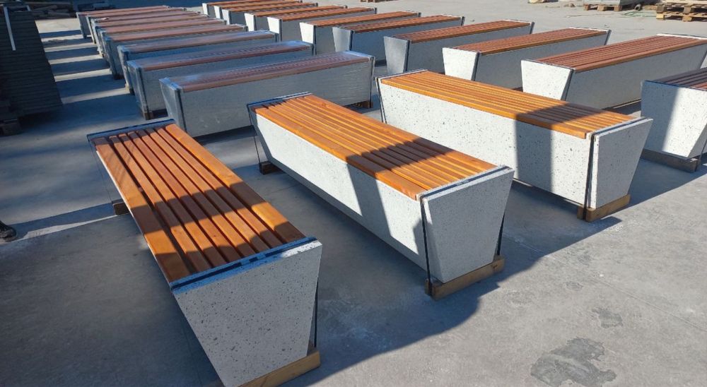 Скамейка Skameyka Skameka mramor beton  Бетонная скамейка мраморная