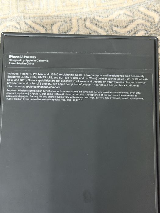 Продаем Iphone 13ProMax 256gb