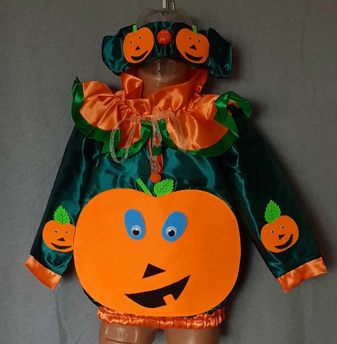 Costum Dovlecel pentru copii 3-4-5 ani 165 lei