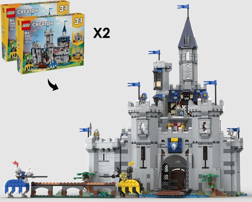 LEGO 31168 Creator 3 в 1 - Средновековен замък Lego Castle