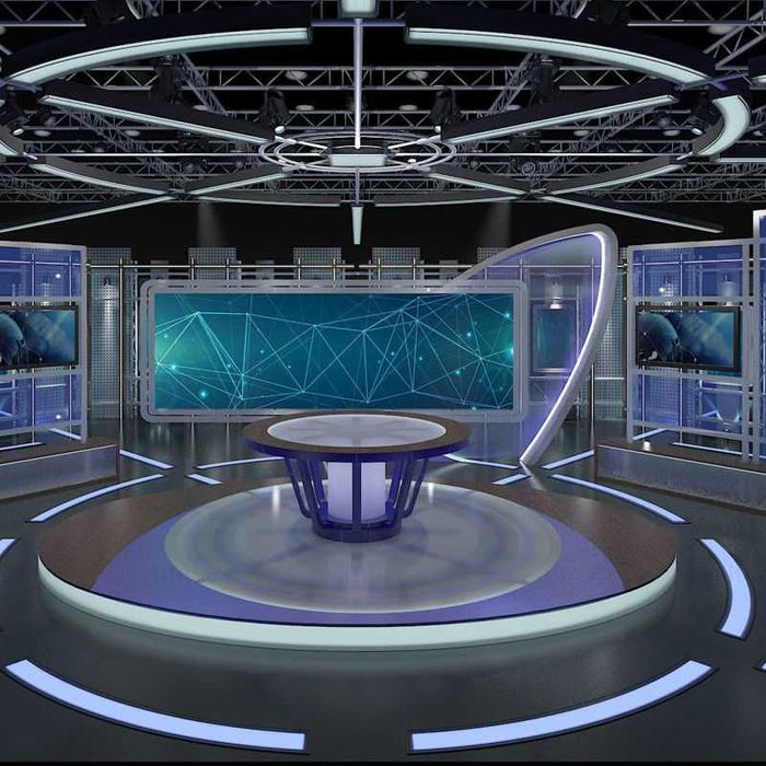 Оформление Сцены декорации телевизионных студий