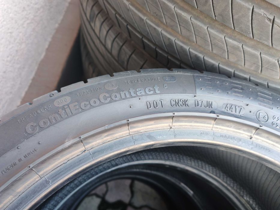 195 45 16,4buc vara CONTINENTAL,ContiEcoContact5,6mm
