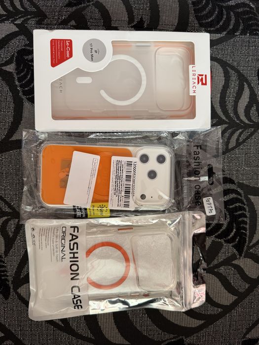 Калъфи за IPhone 17pro/17pro max