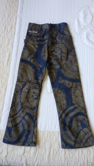 Детски дънков панталон , детски ластични дънки за момиченце Özbarıs