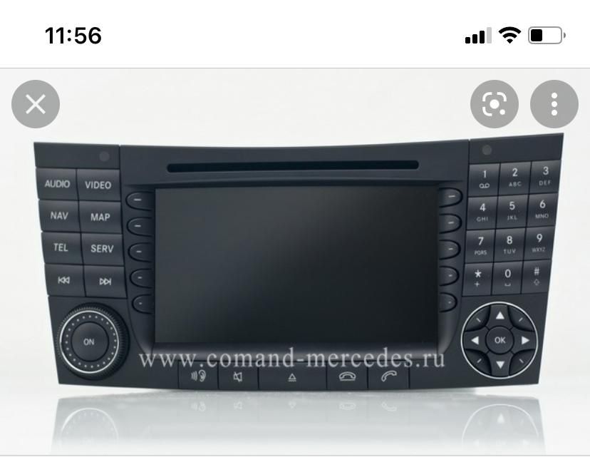 Comand w211 w220 рест до рест