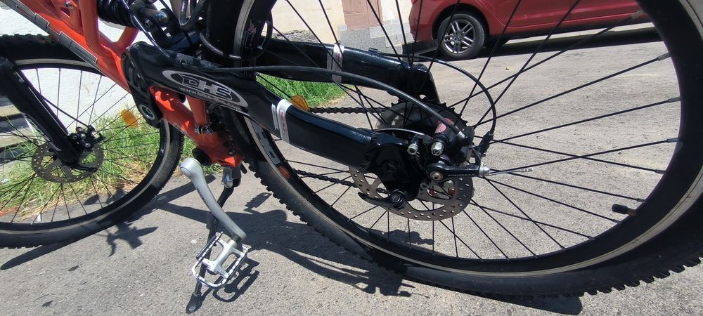 Bicicleta DHS Sport cu frana  pe disc față - spate