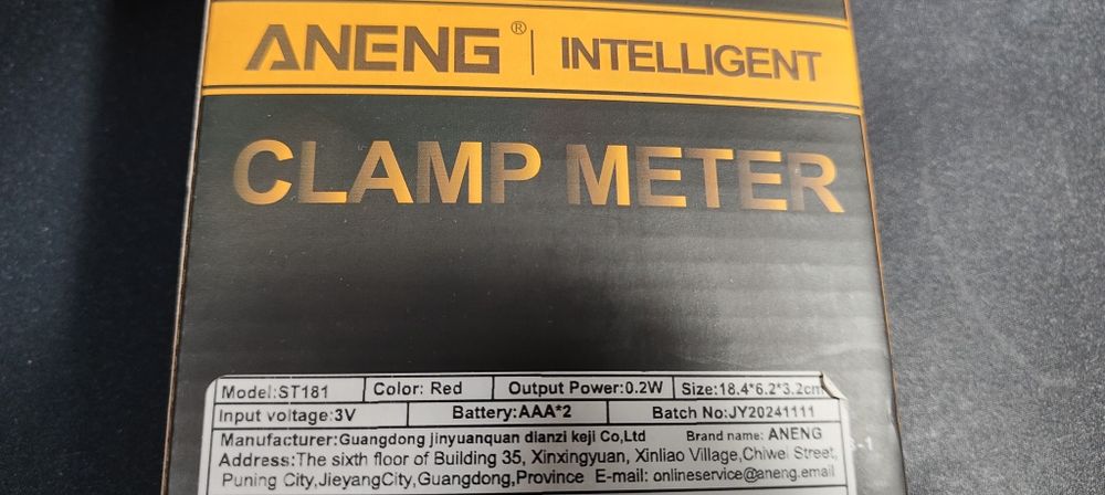 Токовые клещи st181