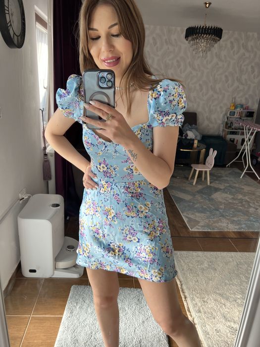 Rochie satin Zara