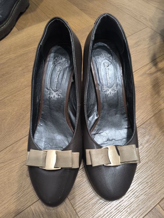 Туфли коричневые