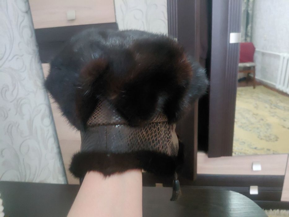 Шапка ушанка б/у 5000