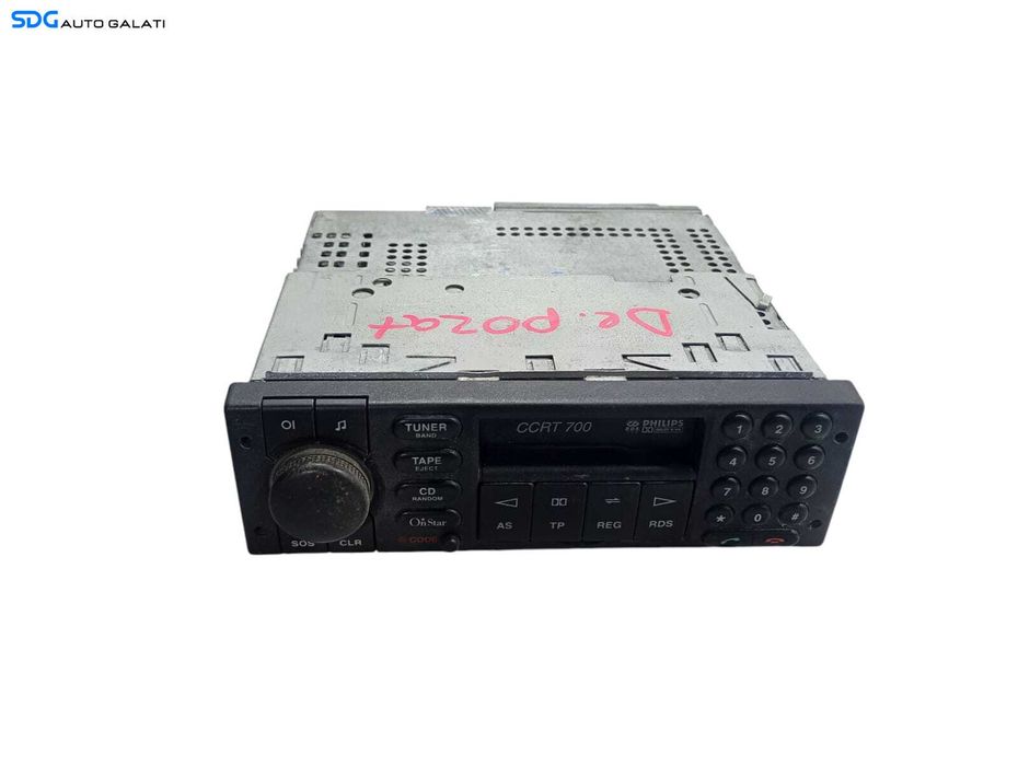 Unitate Radio CD CCRT 700 Philips Opel Astra G 1998 - 2007 Cod 13105638 [L6386]