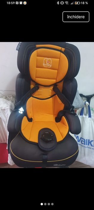 Vănd scaun de mașină, simplu. Fără izofix Doar în Comănești sau Moinești