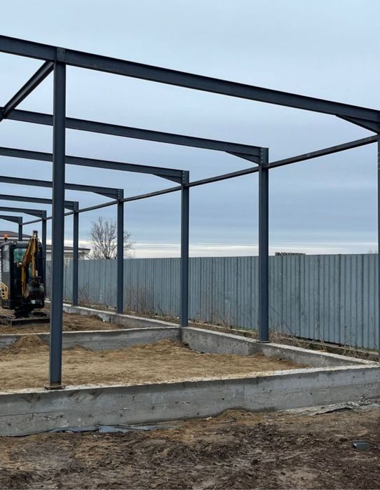 Vand hala metalica structura metalica