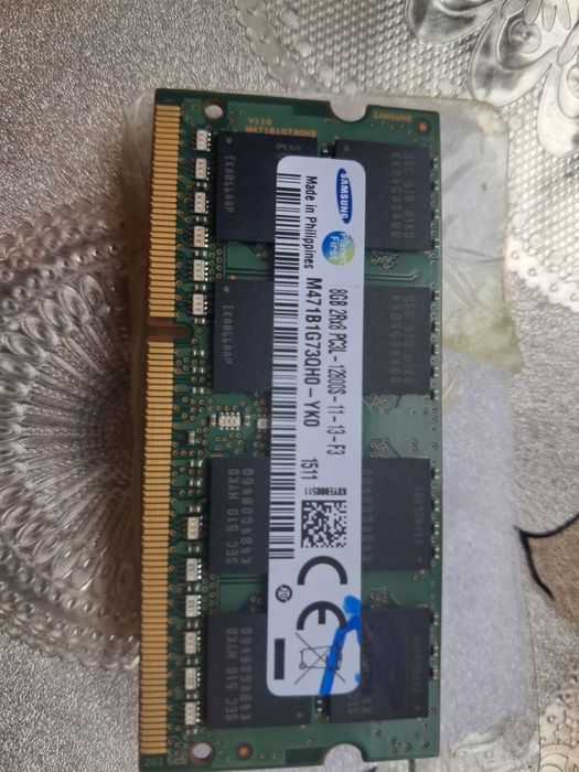 RAM 8GB DDR3 , SODIMM (notebooklar uchun)