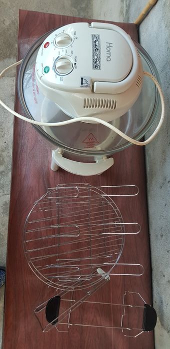 Конвекторна Халогенна Фурна за здравословно Готвене с Горещ Въздух