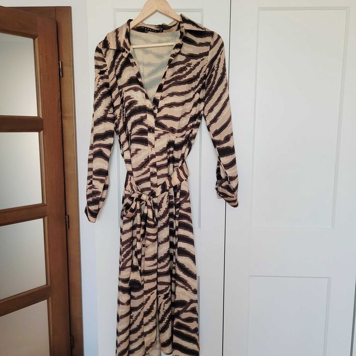 Rochie Poema animal print