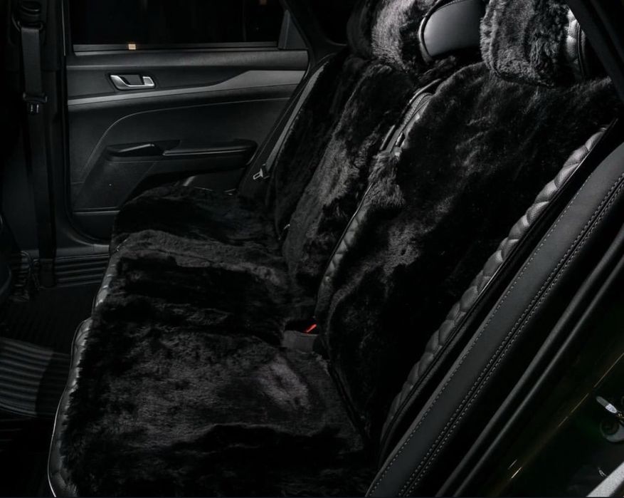 Автонакидка из меха