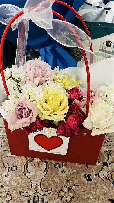 Букет цветы свежие