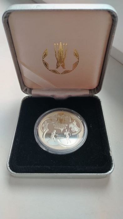 Сувенирная монета серебро