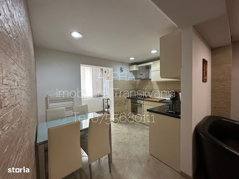 Apartament 3 camere, et.3, finisat ,mobilat, Bradet | Str.Avram Iancu