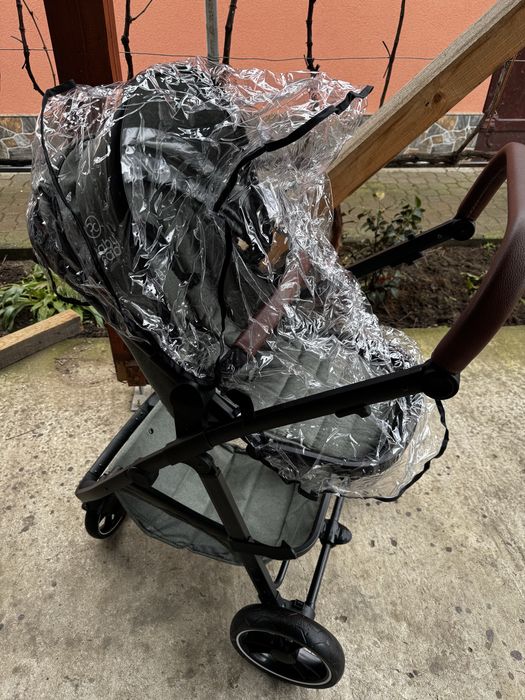 Cărucior Baby Cab 3in1 + bază Isofix - Stare excelentă (Livrare AR/TM)