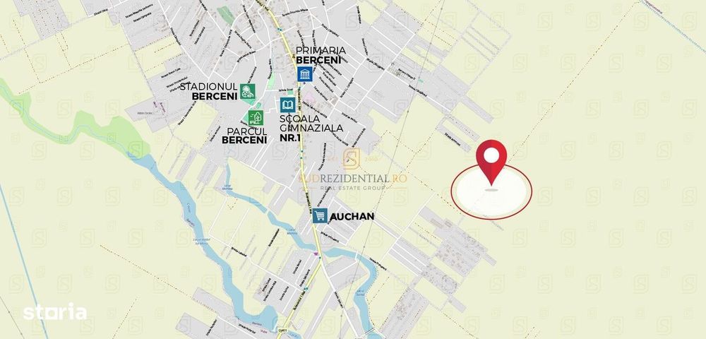 Tere intravilan, 500 mp, str Buchetului, comuna Berceni, Ilfov