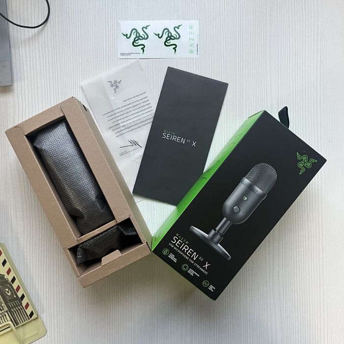 Микрофон Razer sieren v2x USB