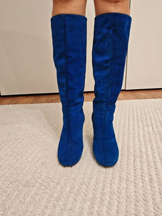 Сапоги замшевые  Geox