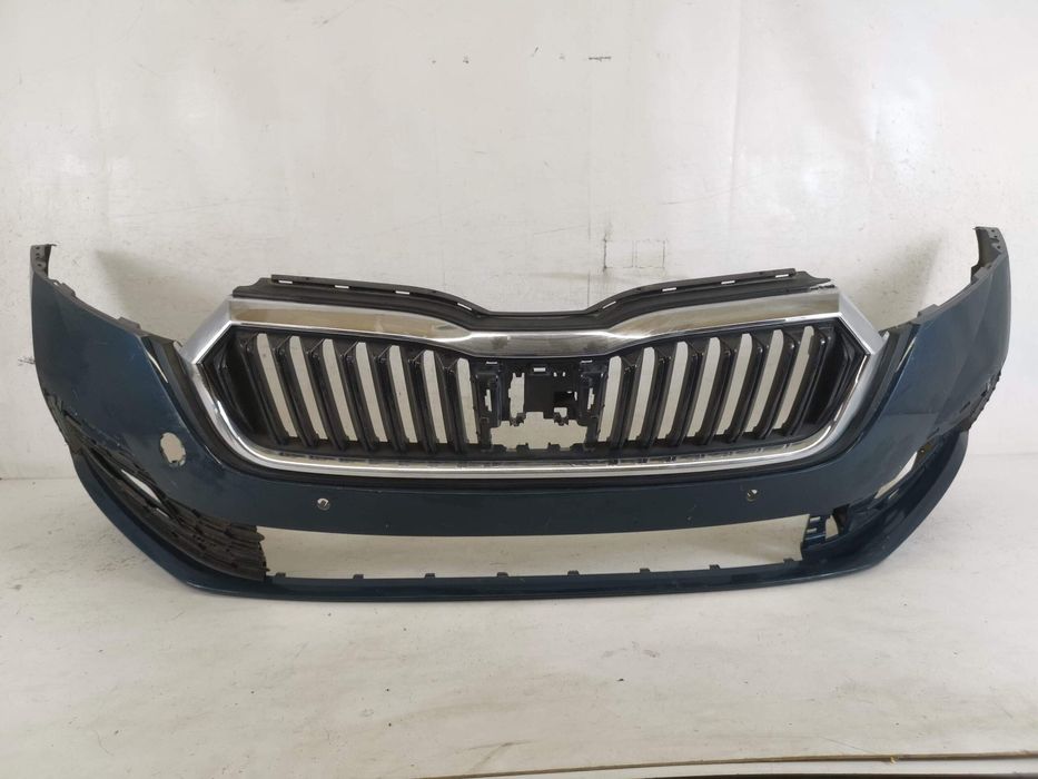 Предна броня Шкода Октавия 4 / Skoda Octavia 4 Полу-комплектна, оригин